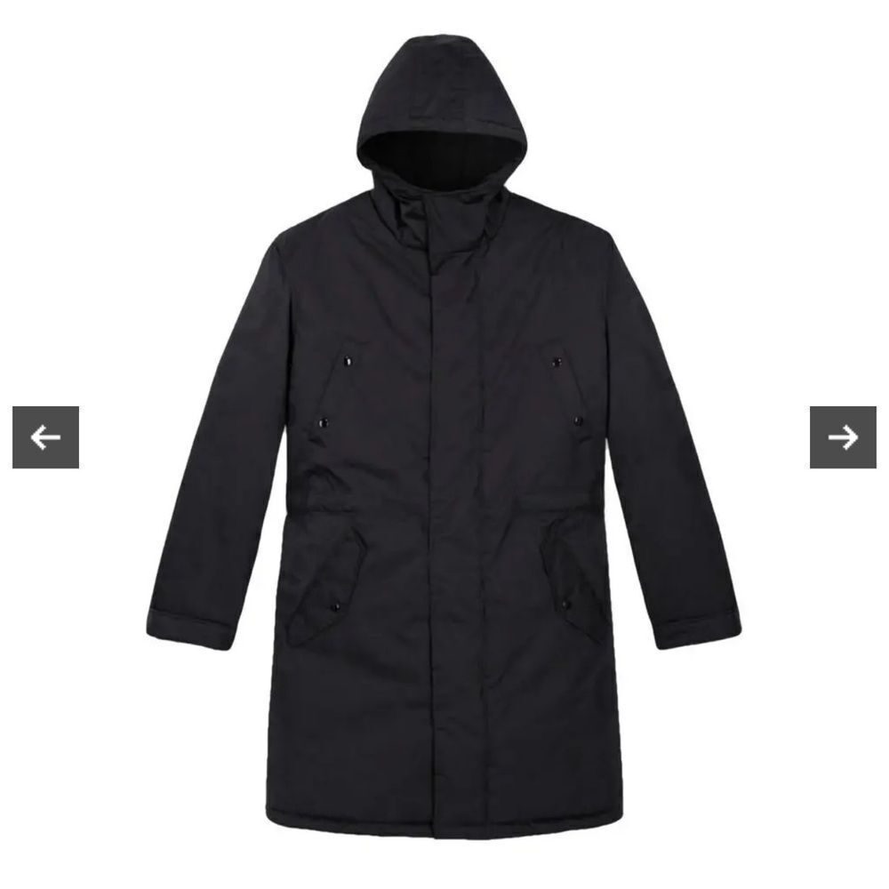 $715 The Kooples Sherpa lined Parka in Black Size XS